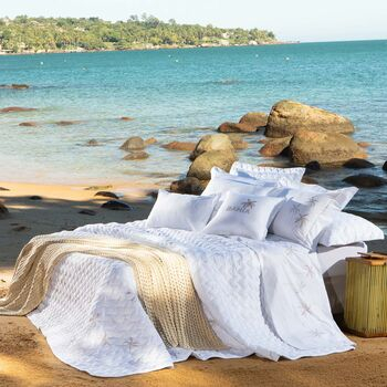 imagem de Colcha Queen 200 Fios Trancoso - Naturalle Fashion