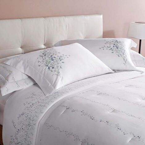 imagem do produto Colcha Queen 270 Fios Blue Daisy - Buddemeyer