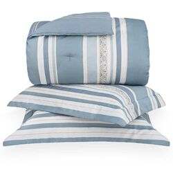 Colcha Queen 270 Fios Lanvin Estampada