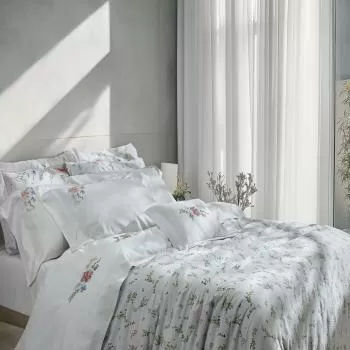 imagem de Colcha Queen 300 Fios Camellia Estampada - Marken Fassi