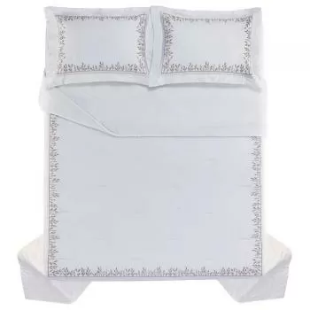 imagem de Colcha Queen 300 Fios Flora - Trussardi
