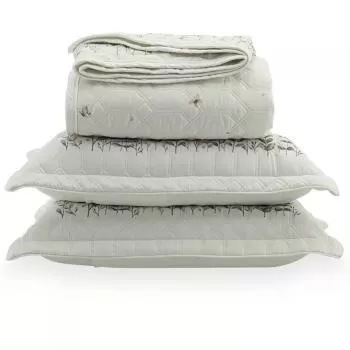 imagem de Colcha Queen 300 Fios Lázio Melis - Casa K