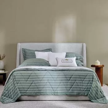 imagem de Colcha Queen 300 Fios Saggiano - Trussardi