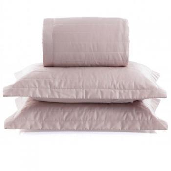 Colcha Queen 300 Fios Stripes Inrose/4063