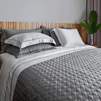 imagem de Colcha Queen 400 Fios Trellis - Artelass