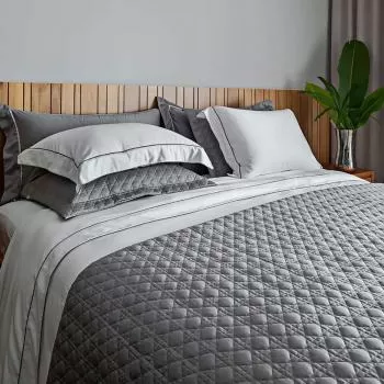 imagem de Colcha Queen 400 Fios Trellis - Artelassê
