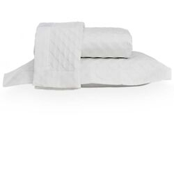 Colcha Queen 700 Fios Trend Branca