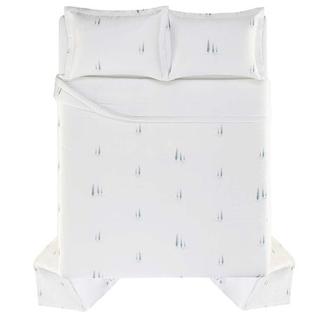 imagem do produto Colcha Queen Bambu 300 fios Appia - Trussardi