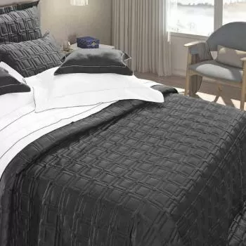 imagem de Colcha Queen com Almofada 300 Fios Constantine - Marken Fassi