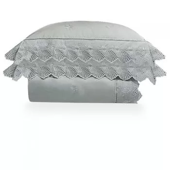 imagem de Colcha Queen com Almofadas 300 Fios Vitalle - Marken Fassi