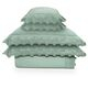 imagem do produto Colcha Queen com Almofadas 400 Fios Foliage - Marken Fassi