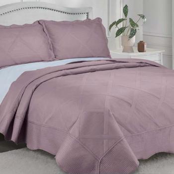 Colcha Queen Egeu Rose