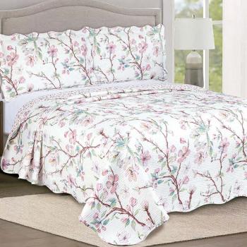 imagem de Colcha Queen Garden Fucsia - Camesa