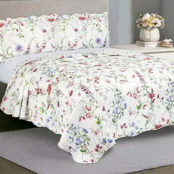 imagem de Colcha Queen Garden Violeta - Camesa