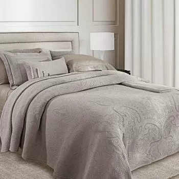 imagem de Colcha Queen Jacquard Leopoldina - Naturalle Fashion