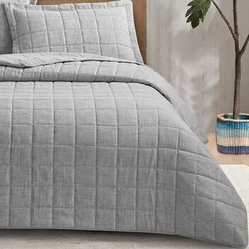 imagem de Colcha Queen Microfibra Linho Sonhare - Naturalle Fashion