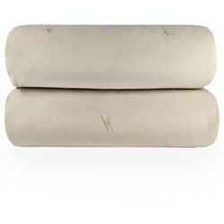 Colcha Queen Veludo Abeille Creme