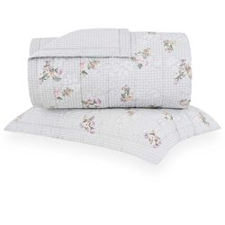 Colcha Solteiro 180 Fios Giardino Estampada