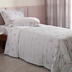 Colcha Solteiro 180 Fios Giardino Estampada