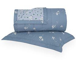 Colcha Solteiro 180 Fios Irina Estampada