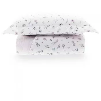 imagem de Colcha Solteiro 180 Fios Mariposy - Kacyumara