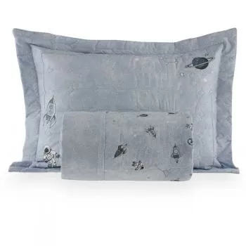 imagem de Colcha Solteiro 200 Fios Apollo - Kacyumara