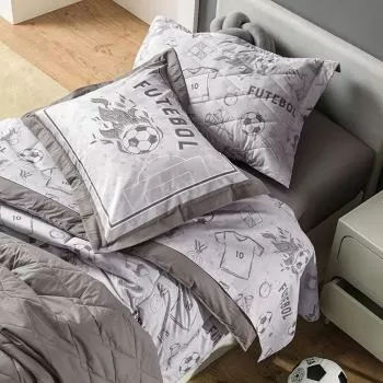 imagem de Colcha Solteiro 200 Fios Campeonato - Karsten