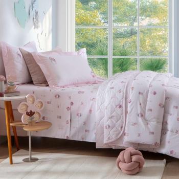 imagem de Colcha Solteiro 200 Fios Chloe - Kacyumara