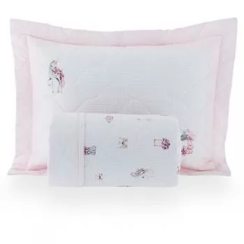 imagem de Colcha Solteiro 200 Fios Chloe - Kacyumara