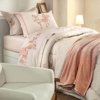 imagem de Colcha Solteiro 200 Fios Daisy - Karsten