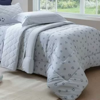 imagem de Colcha Solteiro 200 Fios Football - Kacyumara