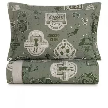 imagem de Colcha Solteiro 200 Fios Futebol - Karsten