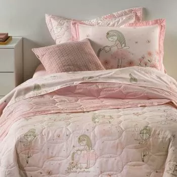 imagem de Colcha Solteiro 200 Fios Lily - Karsten