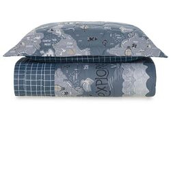 Colcha Solteiro 200 Fios Mundi Estampada