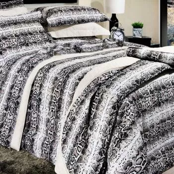 imagem de Colcha Solteiro 200 Fios Snake - Kacyumara