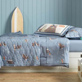 imagem de Colcha Solteiro 200 Fios Surf - Karsten