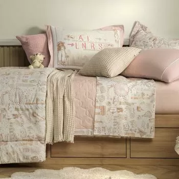 imagem de Colcha Solteiro 200 Fios Viajante - Karsten