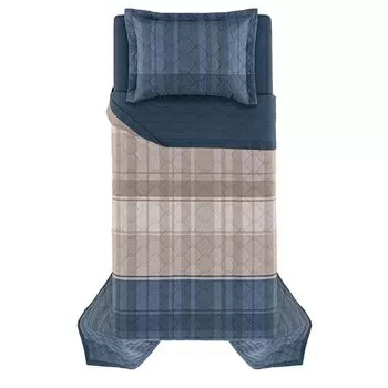 imagem de Colcha Solteiro 200 Fios Vitor - Karsten