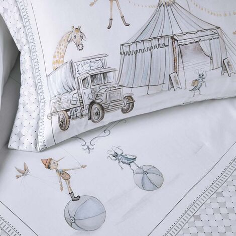 imagem do produto Colcha Solteiro 300 Fios Pinocchio - Trussardi