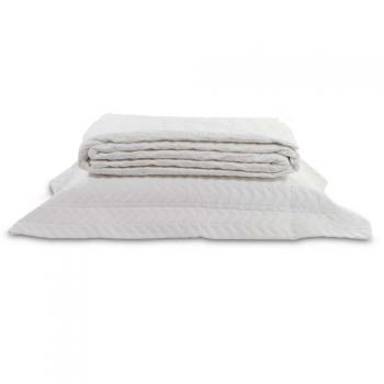 imagem de Colcha Solteiro 400 Fios Lisa - Catran