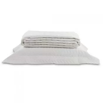 imagem de Colcha Solteiro 400 Fios Lisa - Catran