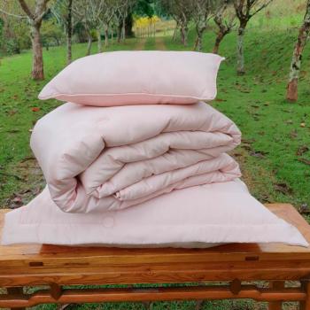 imagem de Colcha Solteiro com Almofada 300 Fios Milos - Marken Fassi