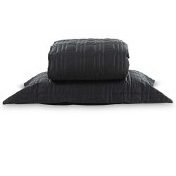 Colcha Solteiro King 300 Fios Constantine Preta
