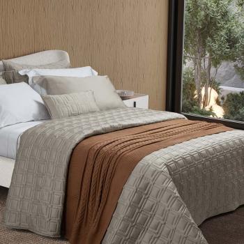 imagem de Colcha Solteiro King com Almofada 300 Fios Constantine - Marken Fassi