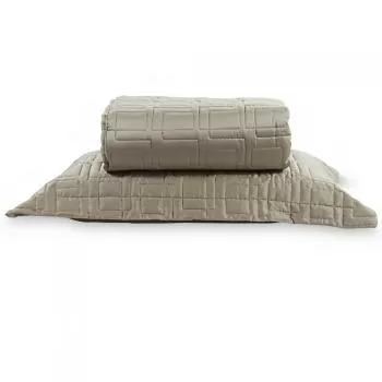 imagem de Colcha Solteiro King com Almofada 300 Fios Constantine - Marken Fassi