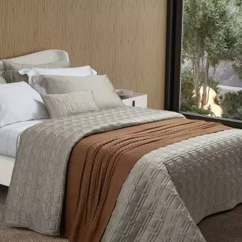 imagem de Colcha Super King com Almofada 300 Fios Constantine - Marken Fassi