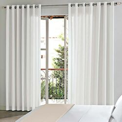 Cortina Decorativa Nice 300x230cm Branca