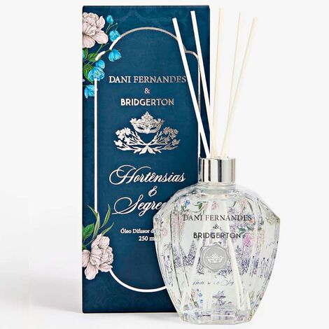 imagem do produto Difusor de Ambiente Bridgerton Hort�nsias e Segredos 250ml - Dani Fernandes