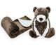 imagem do produto Edredom Berço Dupla Face Animals Urso - Niazitex