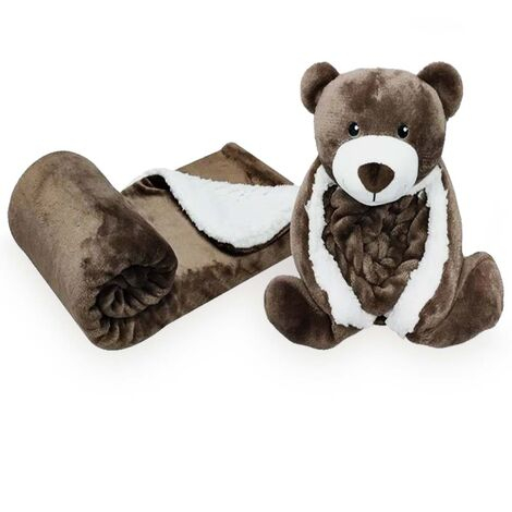 imagem do produto Edredom Berço Dupla Face Animals Urso - Niazitex